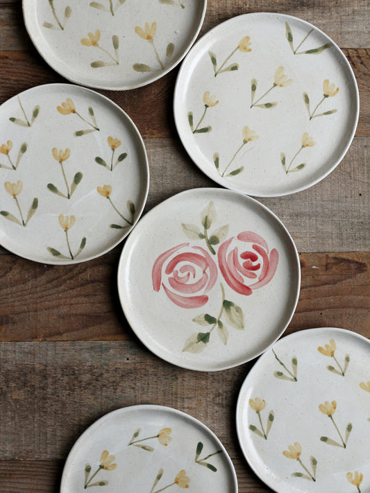 Piattino Rose & Tulipani