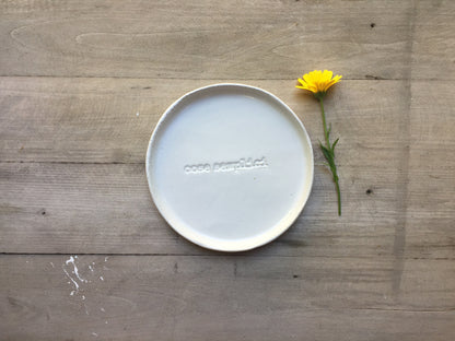 piatto DESSERT PLATE "cose semplici/SIMPLE THINGS" - giovelab