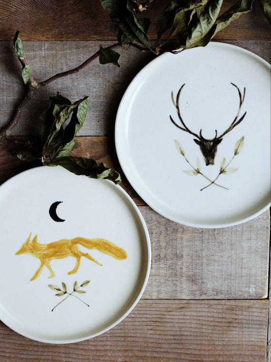 Piatto dessert Fox&Deer