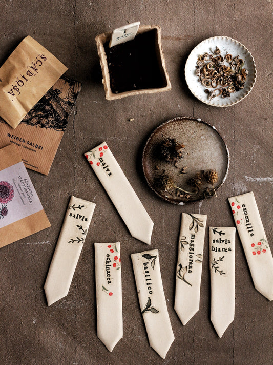 Targhette per piante