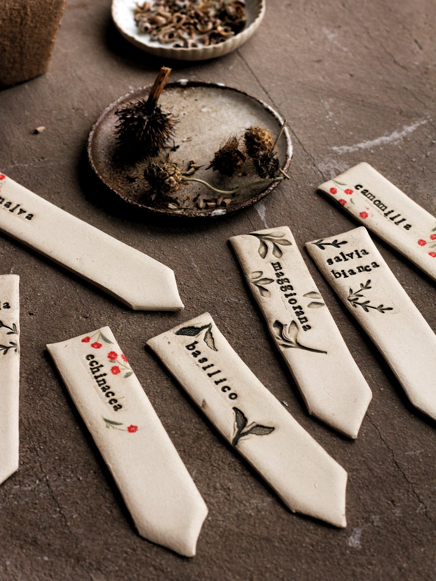 Targhette per piante