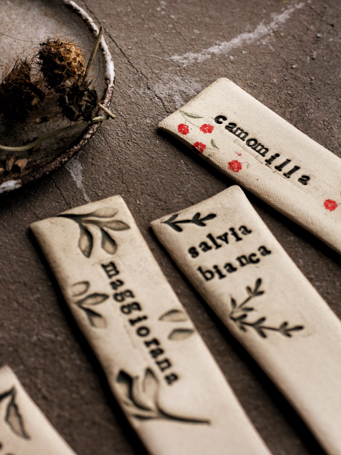 Targhette per piante