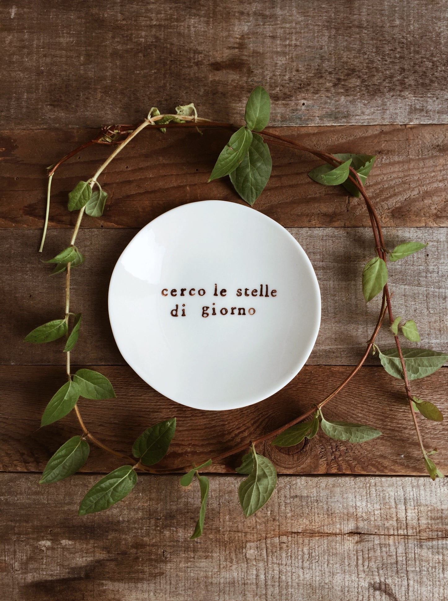 Poetry plates